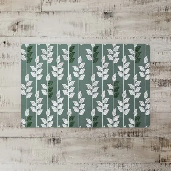 Geometric Nature Pattern Floor Mat {3}