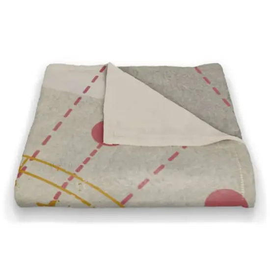 Evil Eye Watercolor 3 50" x 60" Coral Fleece Blanket {3}