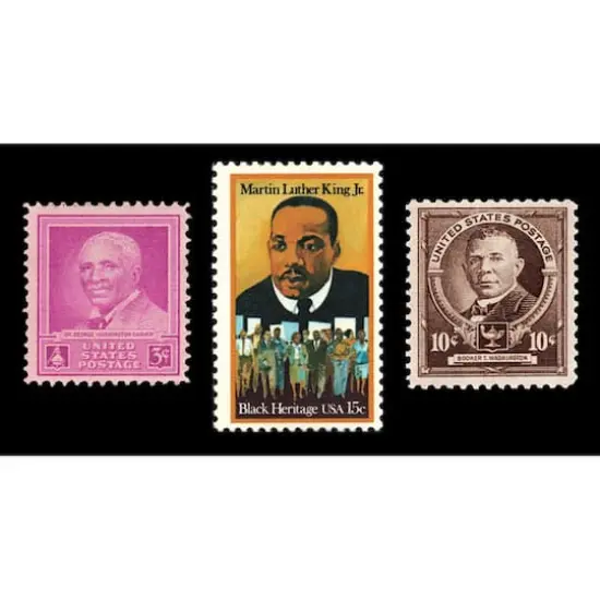Black History United States Postage Stamp Set {3}