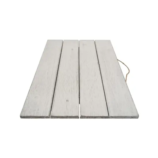 17" Whitewashed Plaque by Make Market&trade;, 2ct. {6}