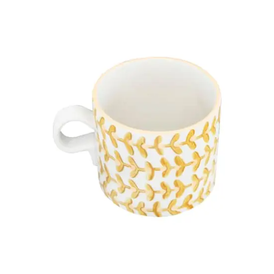 Hello Honey&reg; 12oz. Floral Stoneware Mug Set, 4ct. {5}