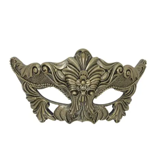 8.5" Antique Gold Mask Tabletop D&eacute;cor by Ashland&reg; {1}