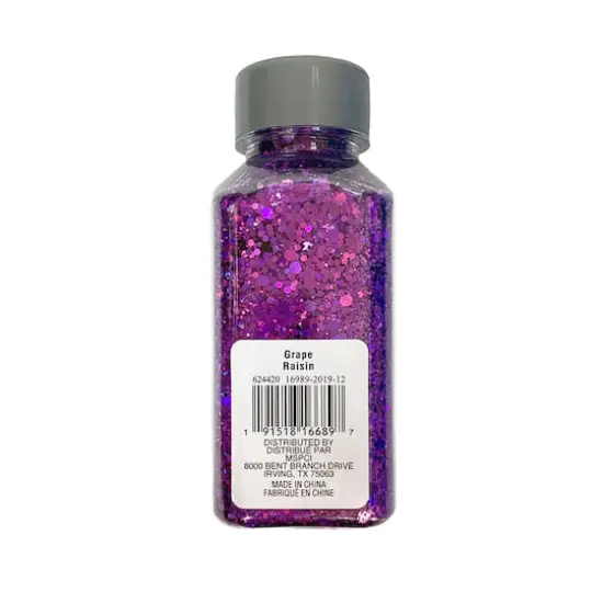 Glitzy Mix Specialty Polyester Glitter by Recollections&trade;Grape {6}