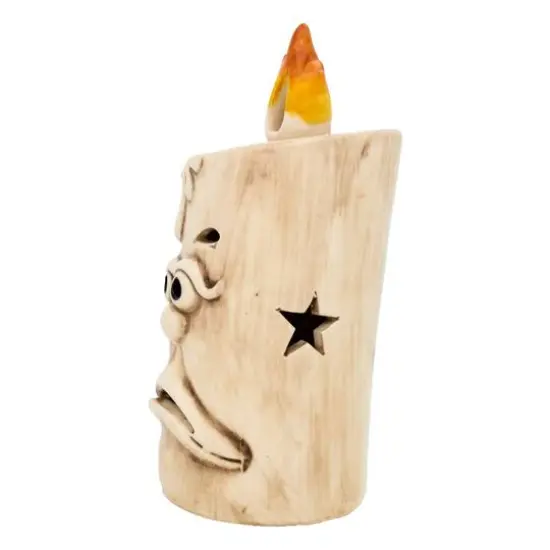 7" Ghostface White Candle with LED Lights {6}