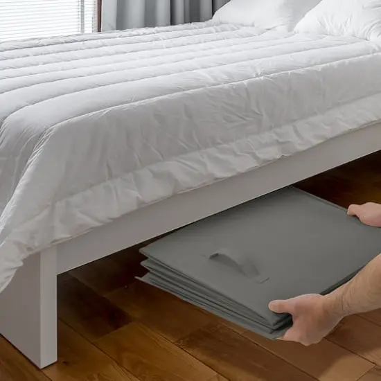 Sorbus Toy Chest with Flip-Top Lid Gray {5}