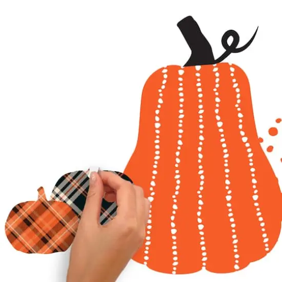 RoomMates Decorative Pumpkins Peel & Stick Wall Decals {5}