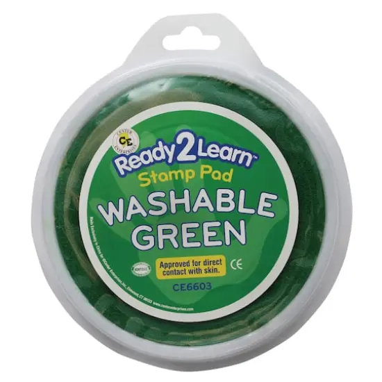 Ready2Learn&trade; Jumbo Washable Stamp Pad, 6ct. Green {4}