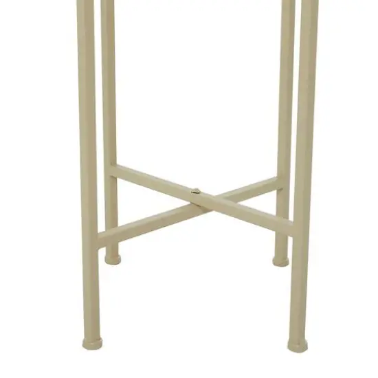 White Modern Planter, 13" x 13" x 42" {6}