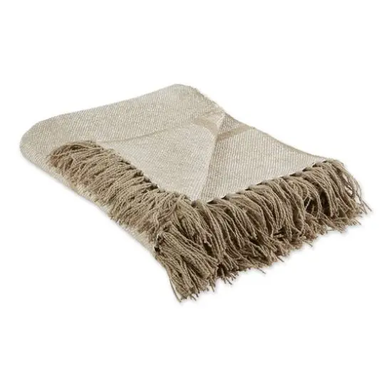 DII&reg; Striped Homespun Throw Stone {1}