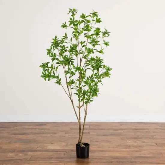 6ft. Artificial Minimalist Japanese Pieris Tree {8}