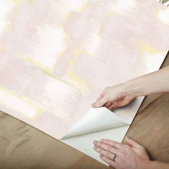 RoomMates Tamara Day Modern Ikat Peel & Stick WallpaperPink {10}