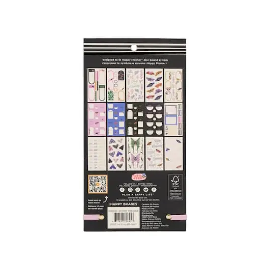 The Classic Happy Planner&reg; Butterfly Botanics Sticker Book {3}