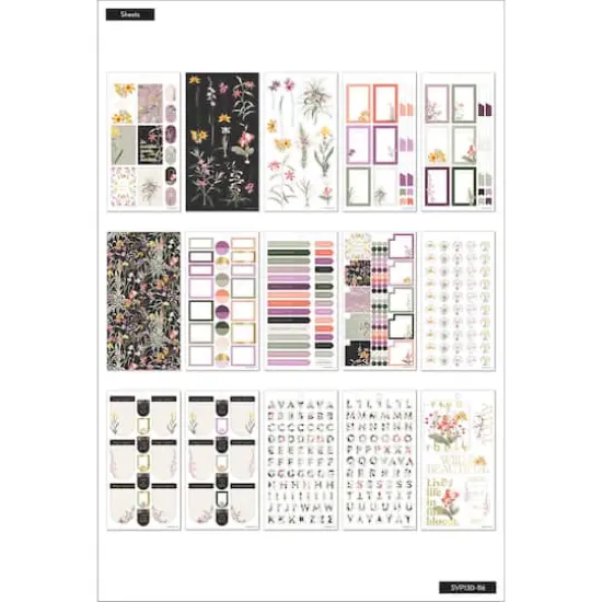 The Happy Planner&reg; Fresh Botanicals Sticker Book {3}
