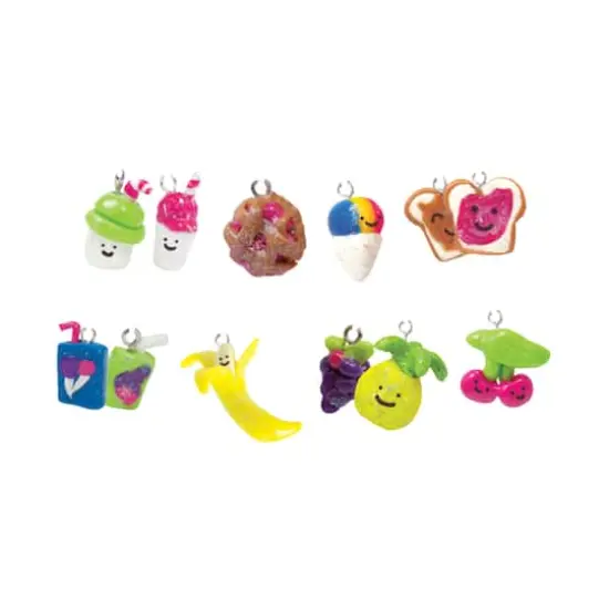 Klutz&reg; Make Glitter Clay Charms Kit {11}