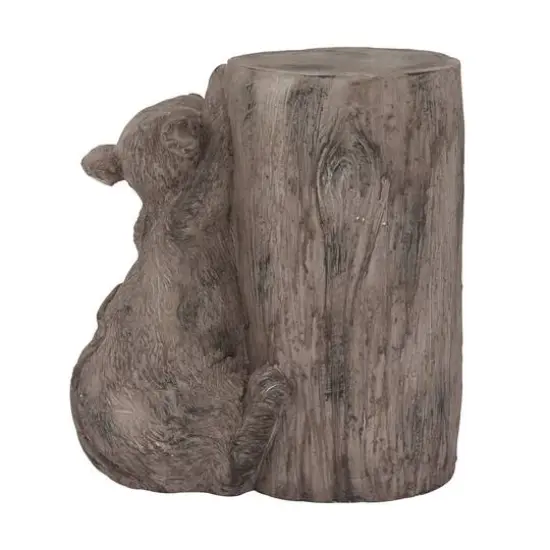 Brown MGO Modern Farmhouse Garden Sculpture, 16" x 16" x 9" {6}