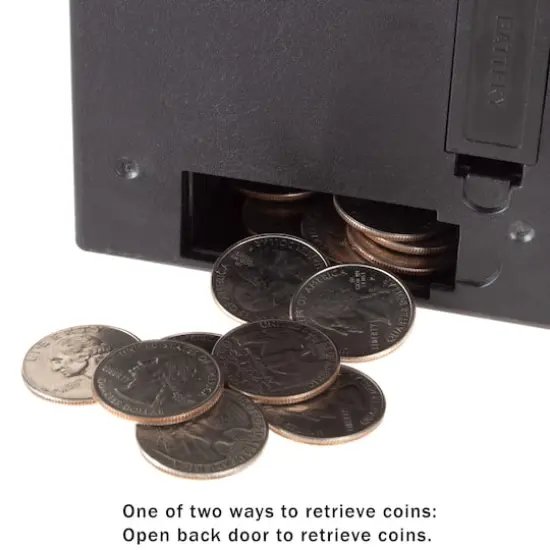 Toy Time Burning 7s Tabletop Slot Machine Coin Bank {7}