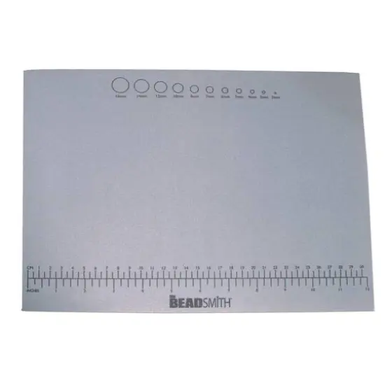 The Beadsmith&reg; Non-Slip Treasure Mat, 12.5" x 9.25" {6}