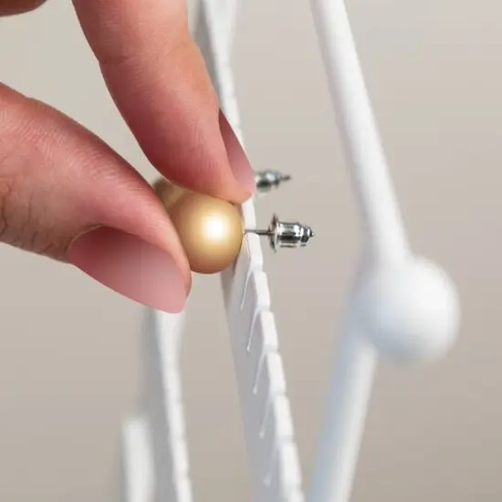 Honey Can Do Earring & Ring Stand {5}