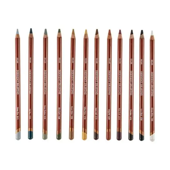 Derwent&reg; Drawing Pencil 12 Color Tin Set {8}