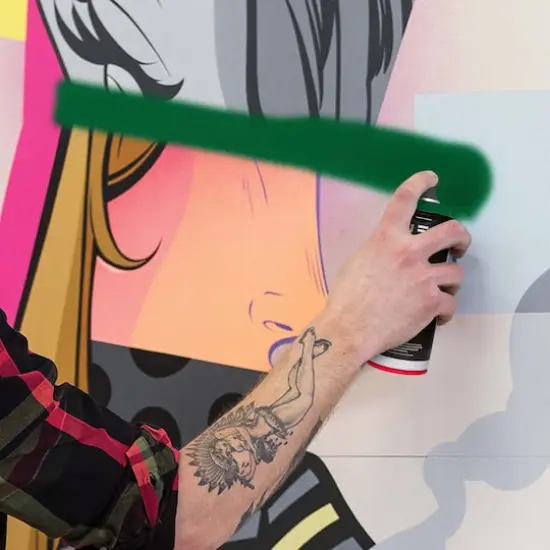 Ironlak Acrylic Spray Paint Huey {5}