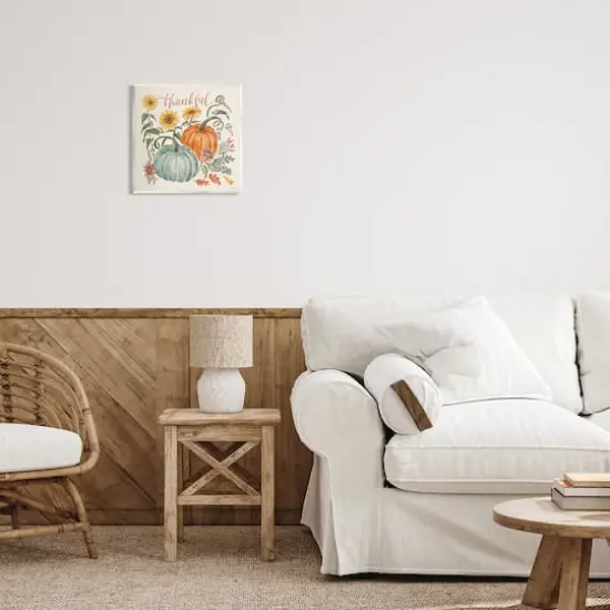 Stupell Industries Autumn Botanical Thankful Nature Wall Plaque Art {3}