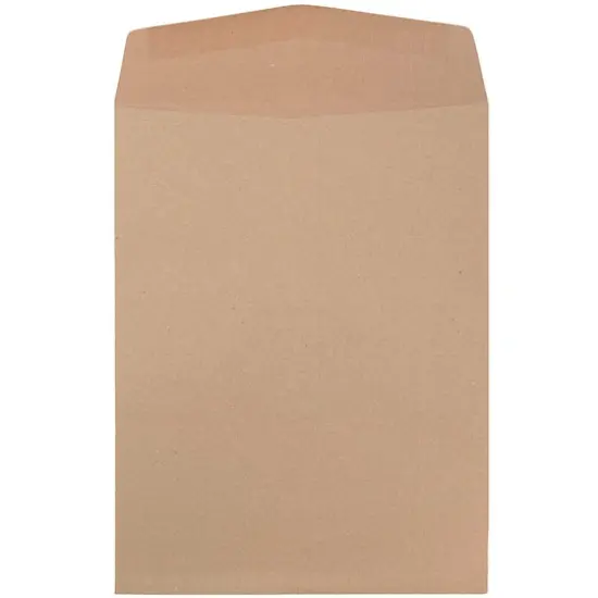 JAM Paper 9" x 12" Brown Kraft Open End Catalog Premium Envelopes {4}
