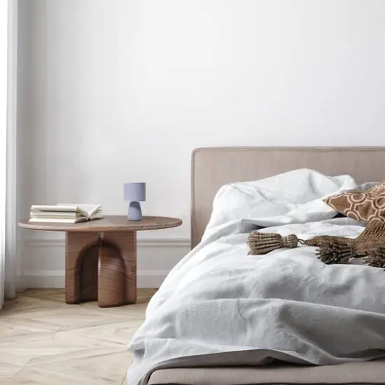 Simple Designs 11" Mini Ceramic Pastel Table Lamp Periwinkle {7}