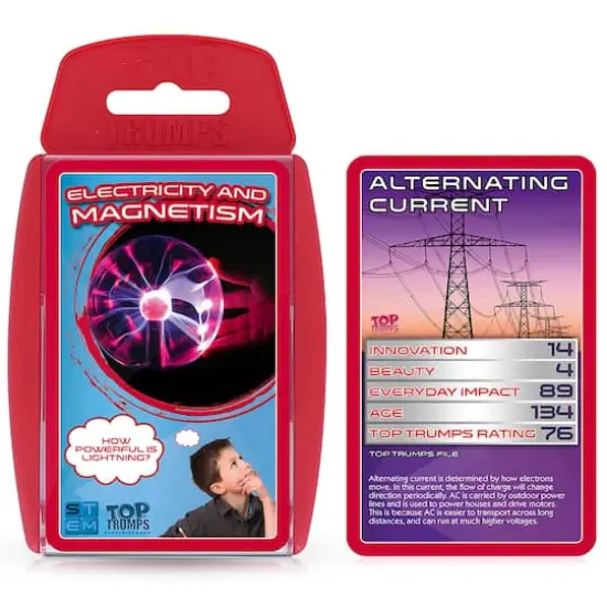 Top Trumps&reg; STEM Engineering Electricity and Magnets Top Trumps Bundle {4}