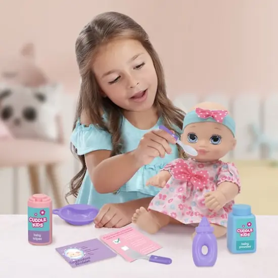 New Adventures Cuddle Kids&reg; Play All Day Baby Doll Playset {3}