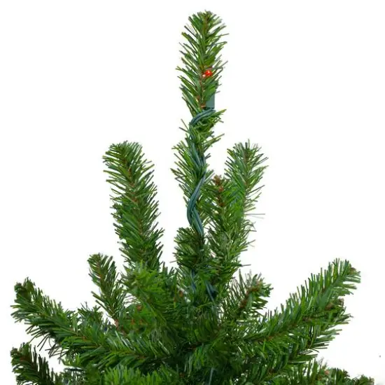 3 Pack Pre-Lit Alpine Artificial Christmas Tree Set, Multicolor Lights {5}