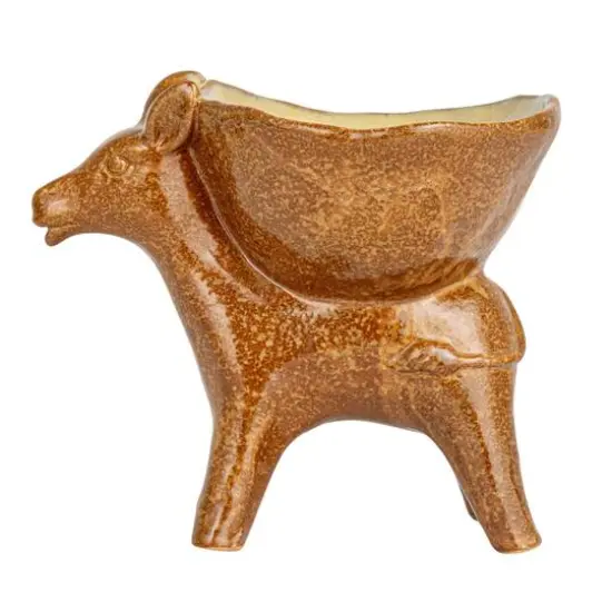 Hello Honey 6.5" Rustic Stoneware Donkey Bowl {10}