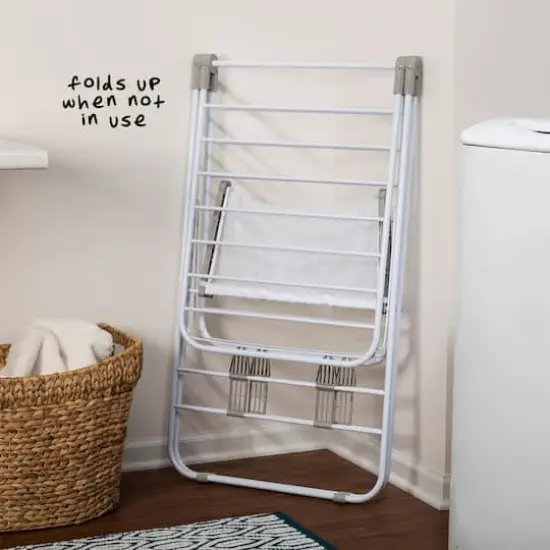 Honey Can Do Heavy-Duty Gullwing Collapsible Clothes Drying Rack {4}