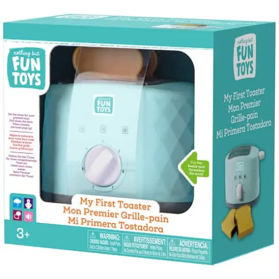 Nothing But Fun Toys My First Toaster Playset {5}