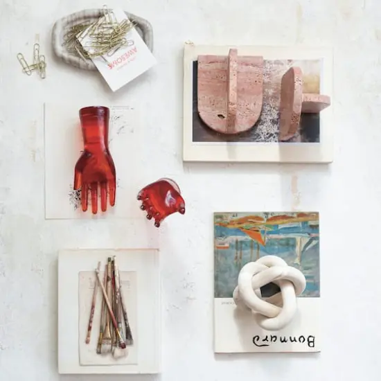 Hello Honey&reg; 5.75" Rustic Pine Wood Chain Link D&eacute;cor {6}