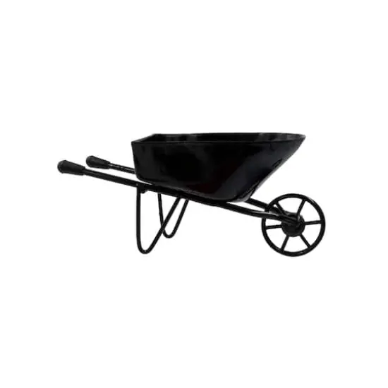 Miniature Black Wheelbarrow by Make Market&reg; {3}
