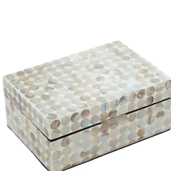 Brown Mother of Pearl Coastal Box Set {7}