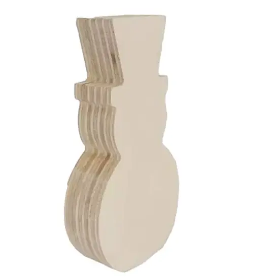 5" Unfinished Snowman Wood Planks, 3ct. by Make Market&reg; {4}