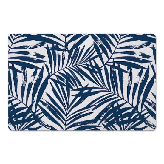 Tropical Pattern Floor Mat {1}