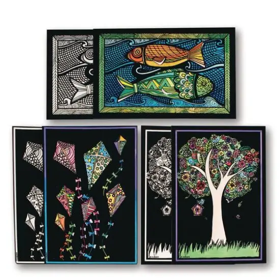 S&S&reg; Worldwide Velvet Art 3-D Posters II, 30ct. {1}