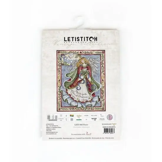 Letistitch Peace Counted Cross Stitch Kit {3}