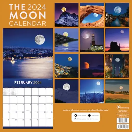 TF Publishing 2024 Moons Wall Calendar {3}