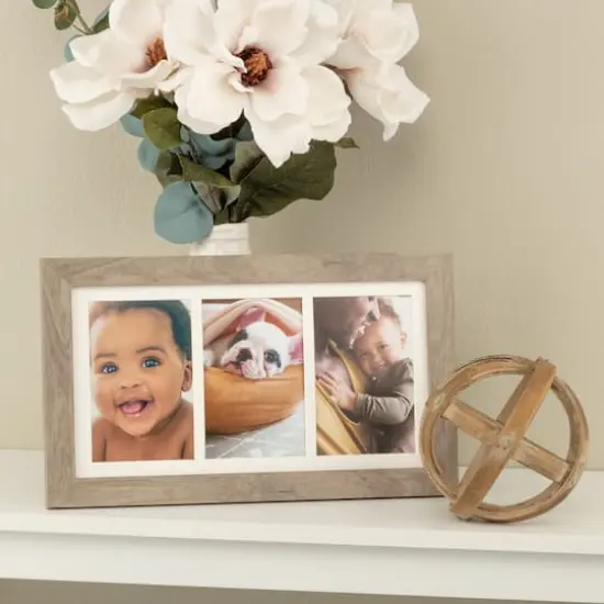 Simply Essentials&trade; 4" x 6" Gray Frame by Studio D&eacute;cor&reg; {4}