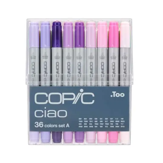 Copic&reg; Ciao 36 Color Marker Set A {1}