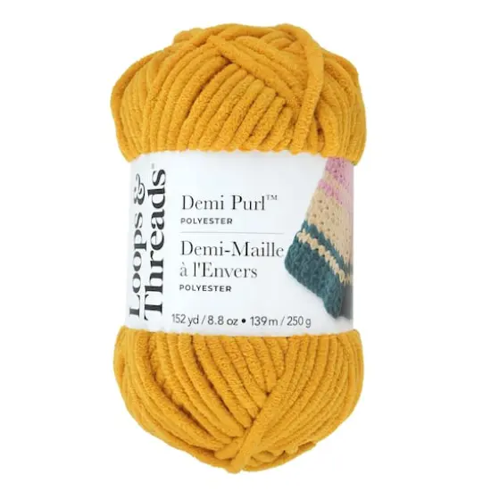 Demi Purl&trade; Yarn by Loops & Threads&reg; Tawny Olive {1}