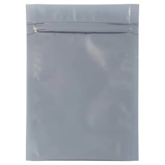 JAM Paper 4" x 6" Clear Foil Lined Invitation Envelopes with Zip Closure, 25ct. {1}