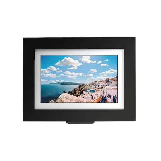 Brookstone Black 12" x 10" PhotoShare Friends & Family Smart Frame {1}