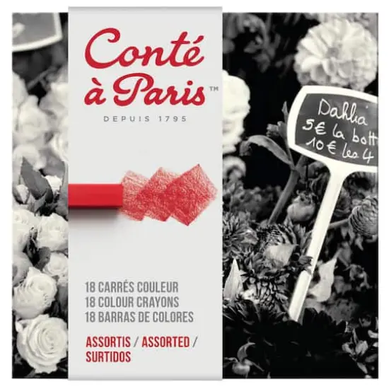 Cont&eacute; &agrave; Paris&trade; Pastel Crayon 18 Color Set {1}