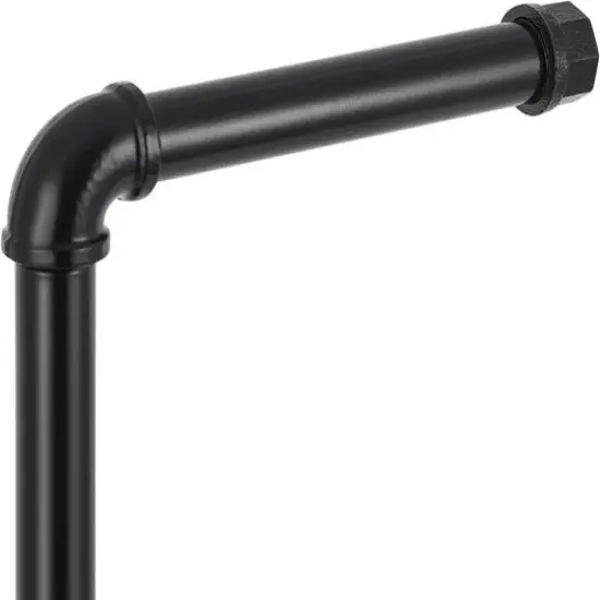 Black Toilet Paper Holder Stand, 2ct. {4}