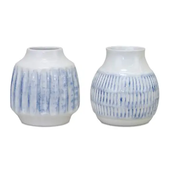6" Ceramic Vase Set {1}