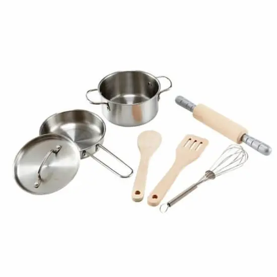 Hape Kitchen Playset Chef's Choice Cooking Kit {5}
